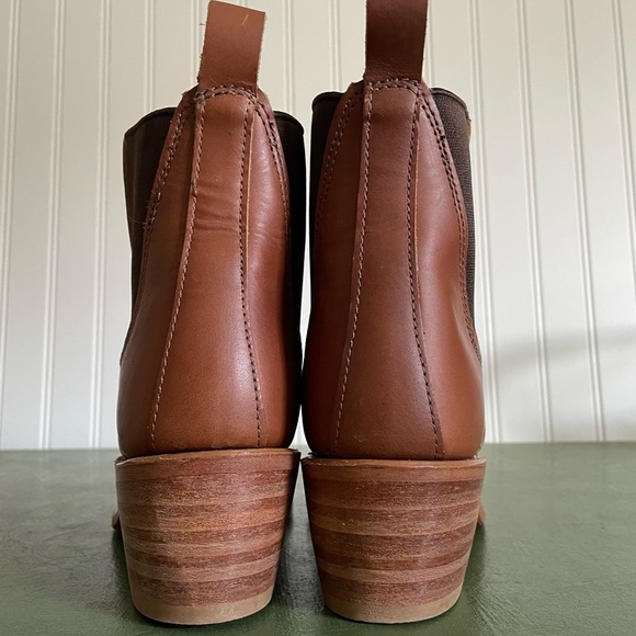 NWT Red Wing HARRIET Heeled Chelsea Boots in Cognac Excalibur Leather *USA* - Picture 5 of 15